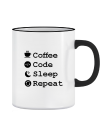 Puodelis Coffee Code Sleep Repeat Puodelis Coffee Code Sleep Repeat